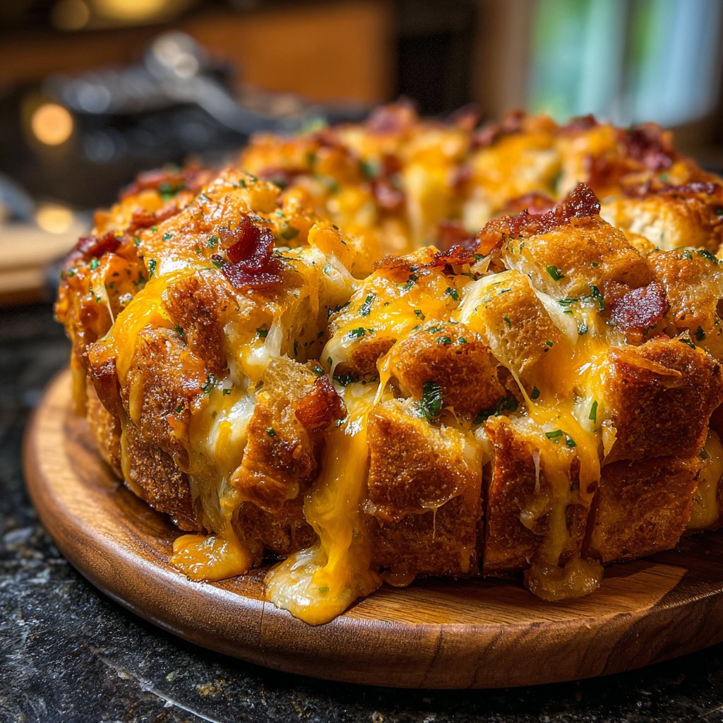 Cheesy Ranch Pull-Apart Bread