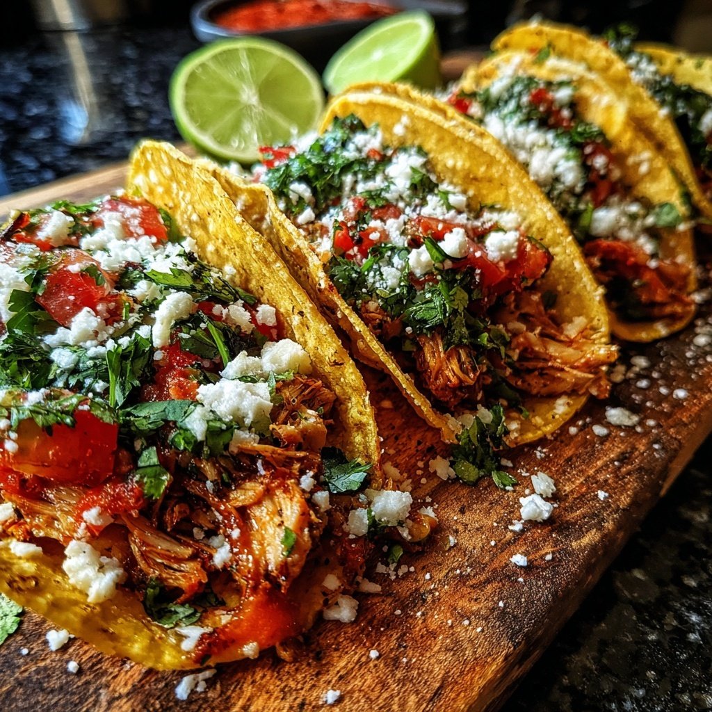 Global Mexican Chicken Tacos